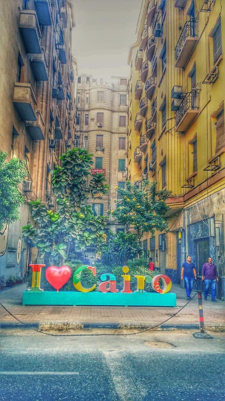 Hi Nile Plaza Hostel Kairo Exteriör bild