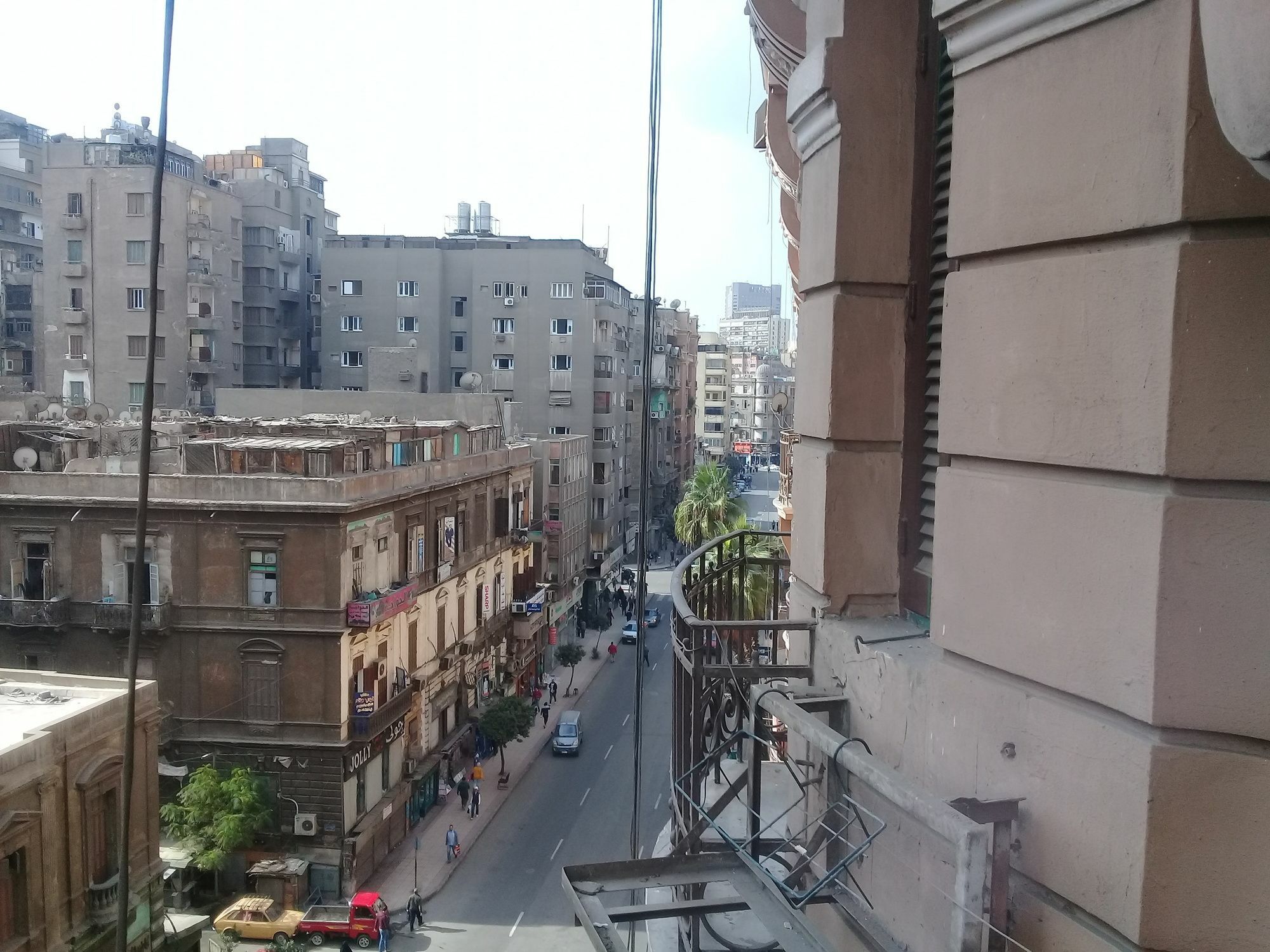 Hi Nile Plaza Hostel Kairo Exteriör bild